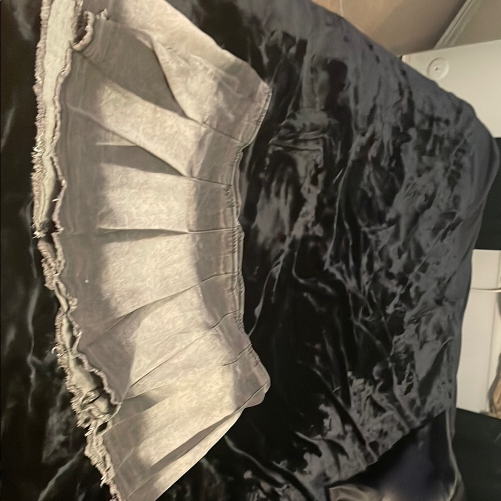 Fashion Nova Charcoal Mini Skirt